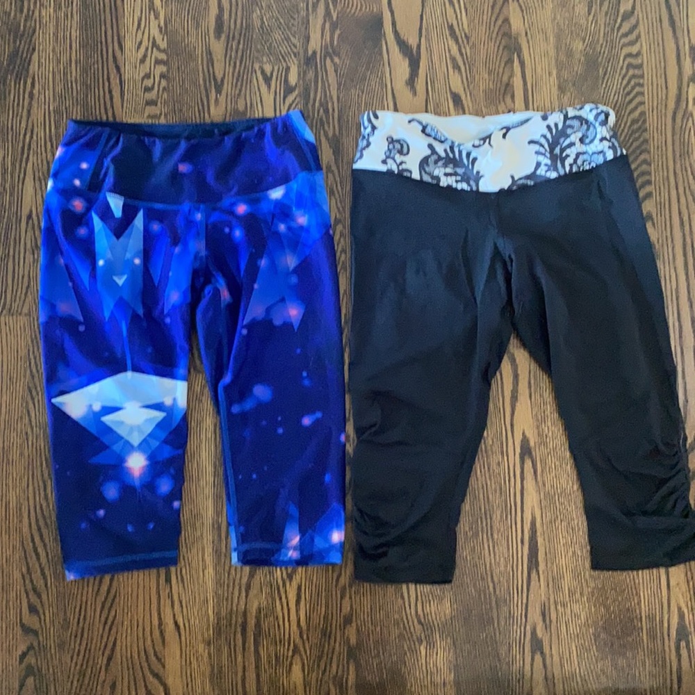 Lululemon & Rumi X yoga capri bundle